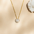 Colgante "Mon Brillant" Diamantes: 0,12/25