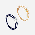 Bracelet Pack Paraty X Sintra - Bleu Nuit & Or