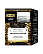 Pack promocional Garancia Day & Night Routine que incluye crema Mystérieuses Mille et Une Nuits y 2 semanas de guardería gratuita