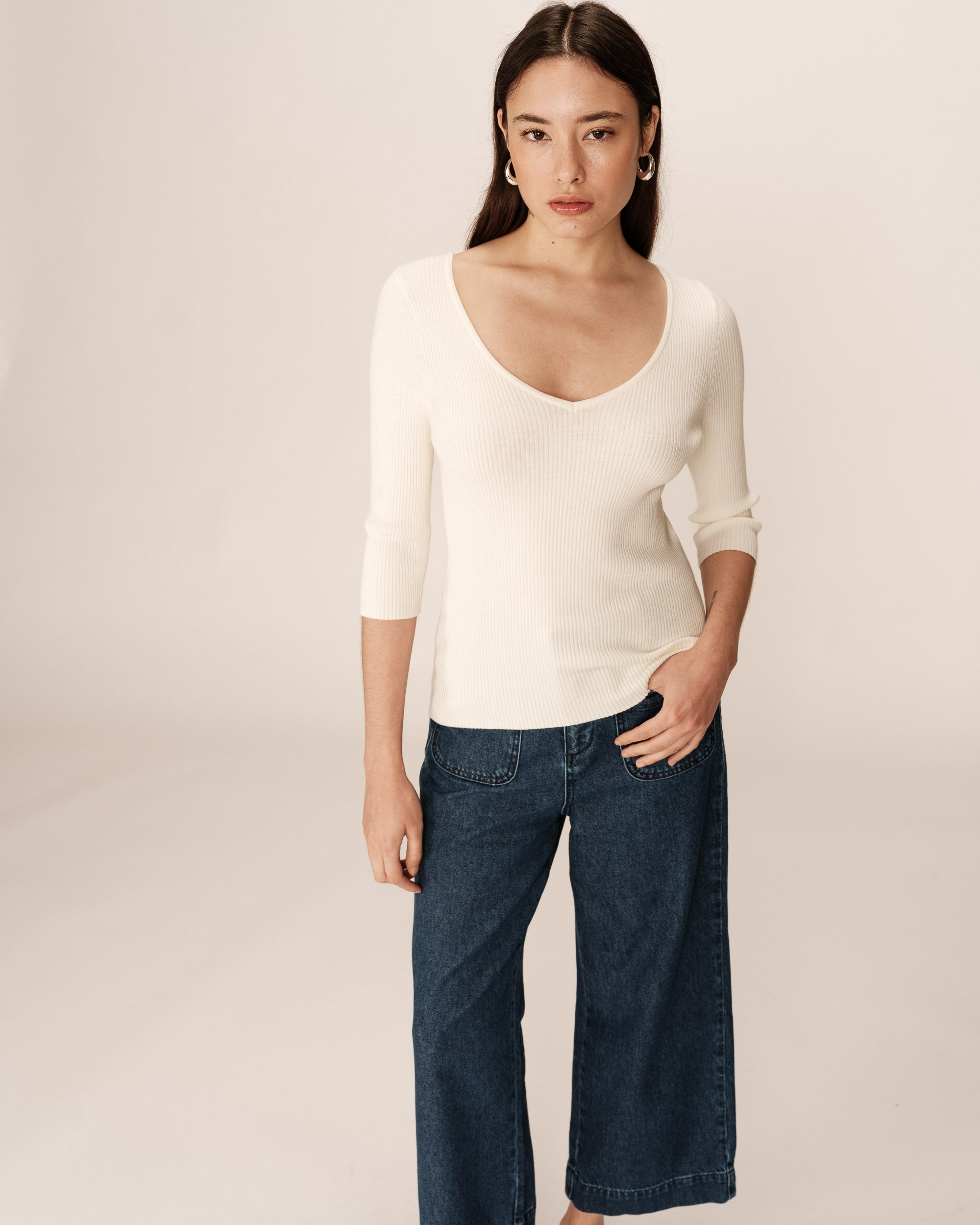Paige Jumper - Ecru