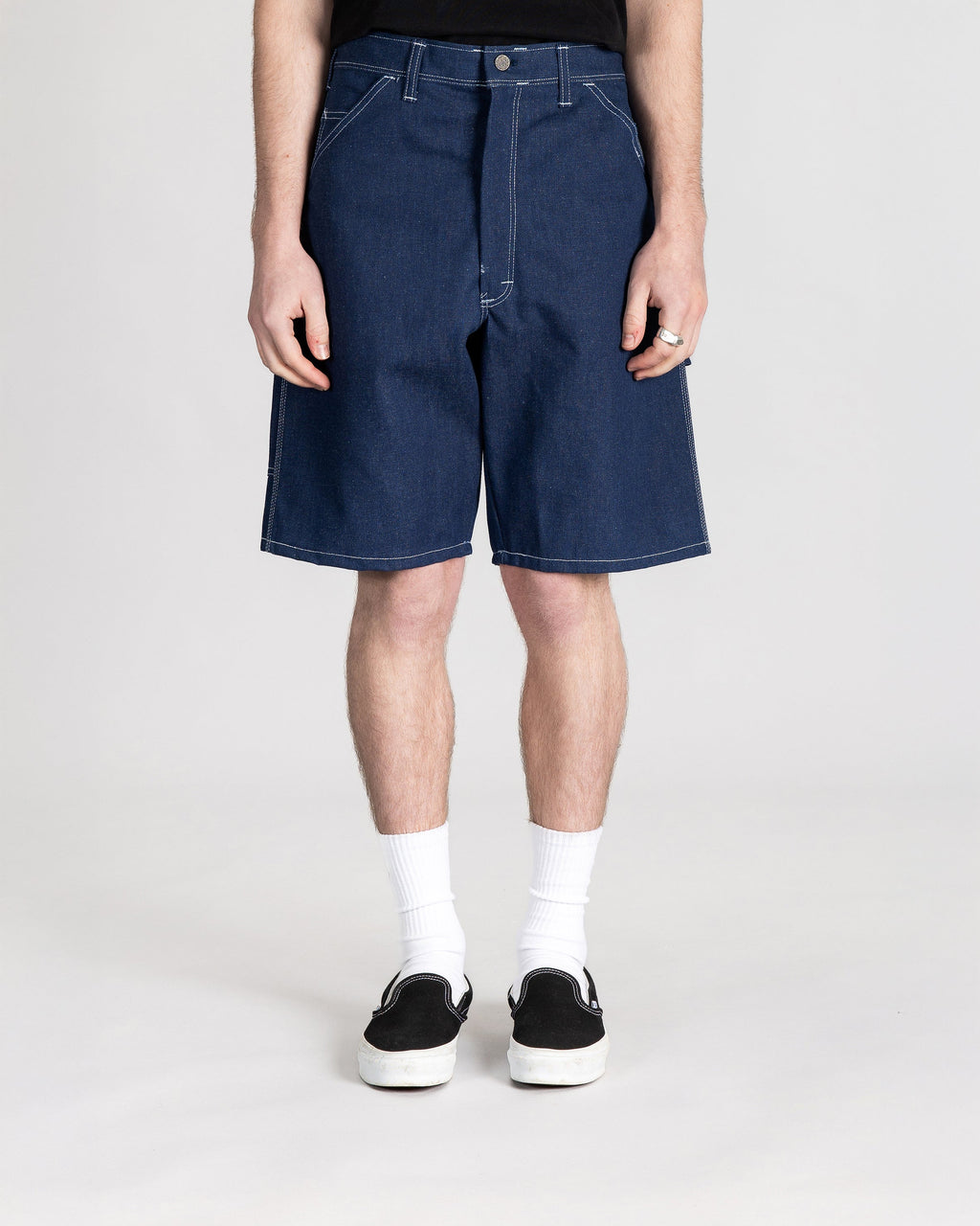 Painter Shorts - Indigo Denim