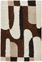 Palerme - Tapis D'Intérieur - Polypropylène - Marron
