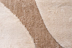 Alfombra suave aspecto yute abstracto: PAL9489BLA PALMA