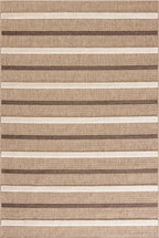 Alfombra aspecto yute - Palma - PALMA estampado cebra