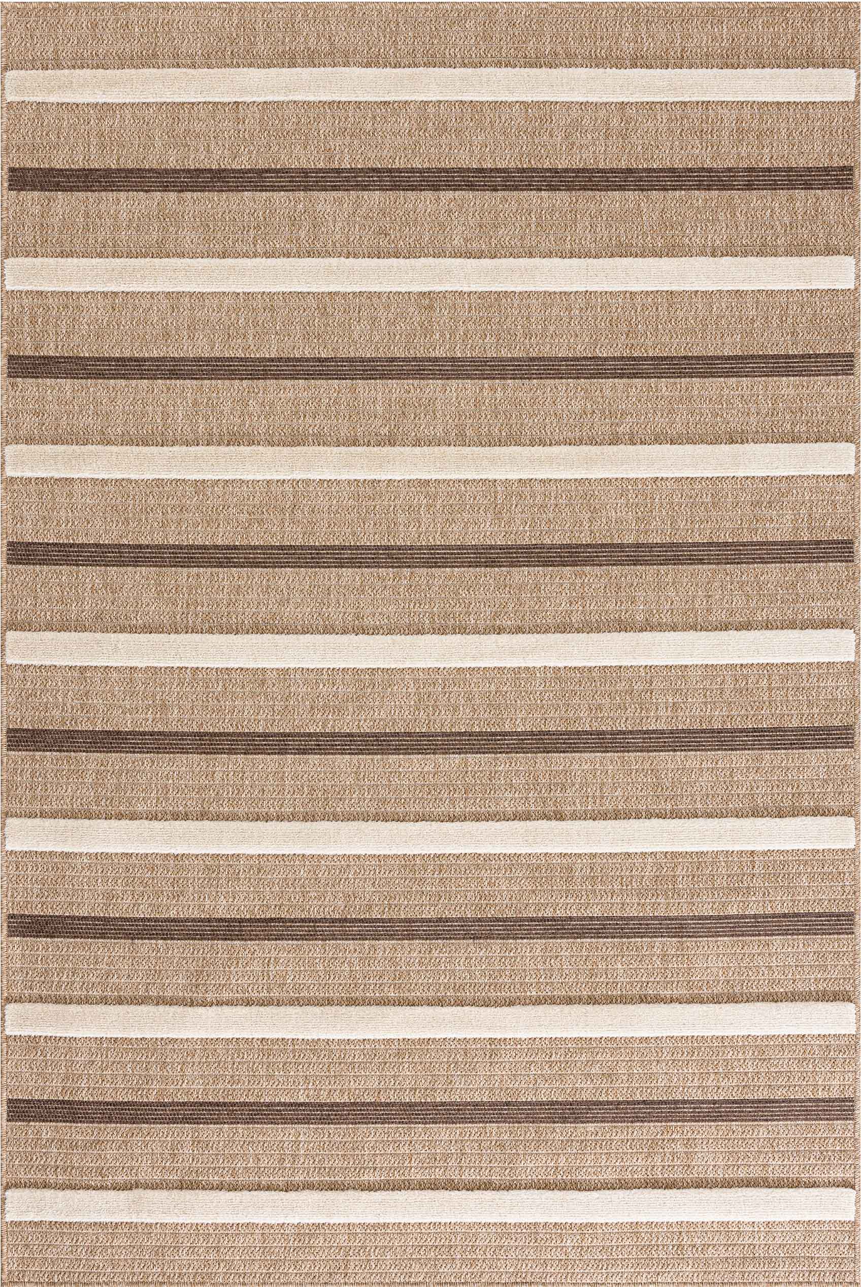 Alfombra aspecto yute - Palma - PALMA estampado cebra