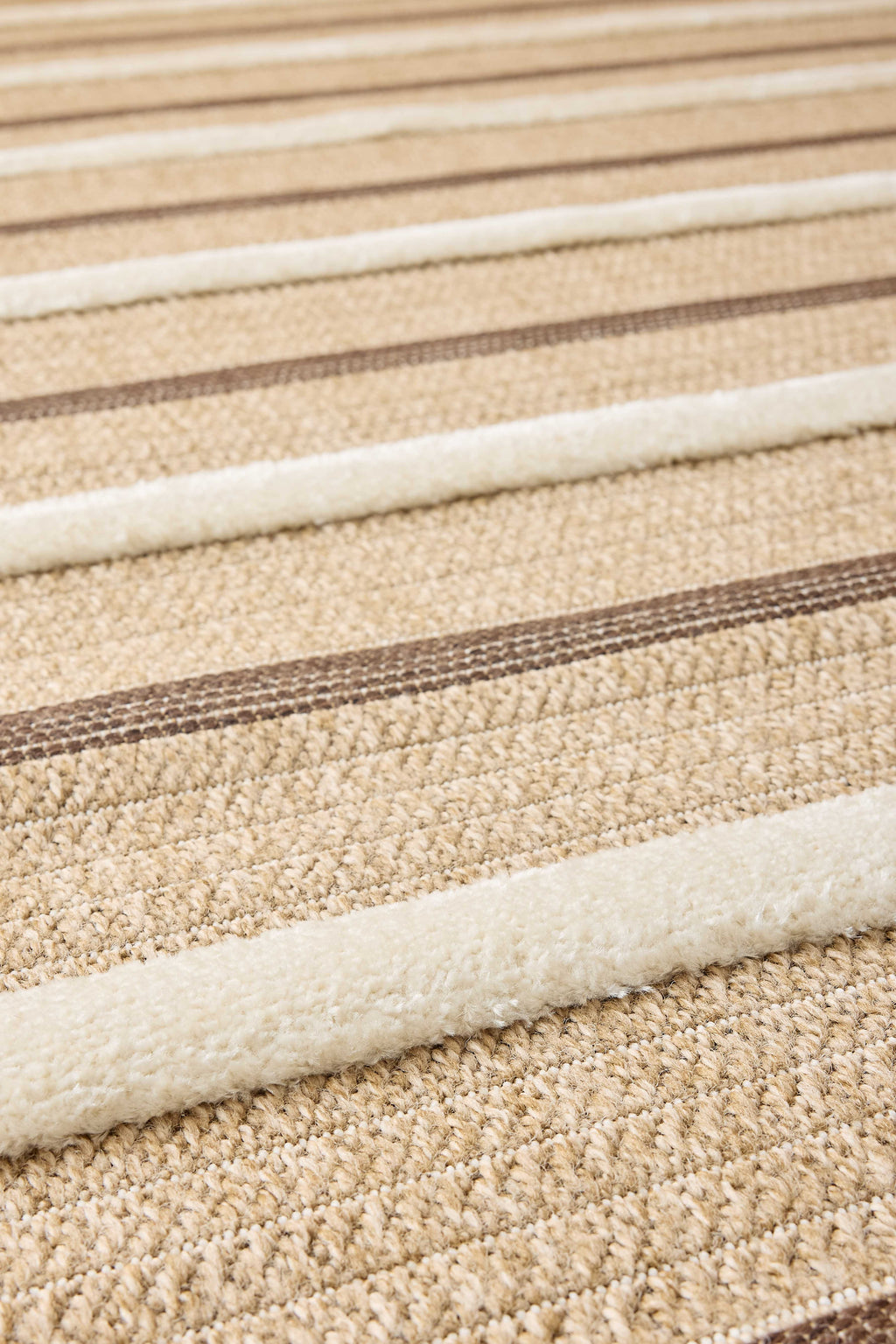 Alfombra aspecto yute - Palma - PALMA estampado cebra