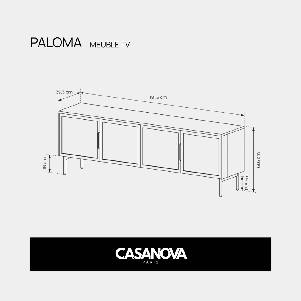 Paloma - Meuble Tv - Meuble Tv