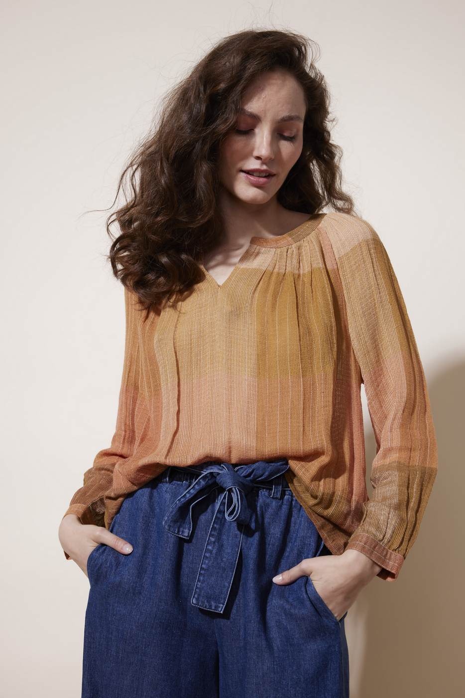 Blouse Pankaj - Orange