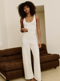 Pantalon Easy Off White