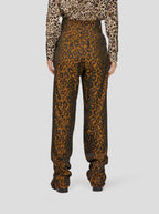 Pantalon Jojo Léopard Bronze