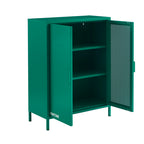 Aparador - Metal - Verde Esmeralda - 2 Puertas