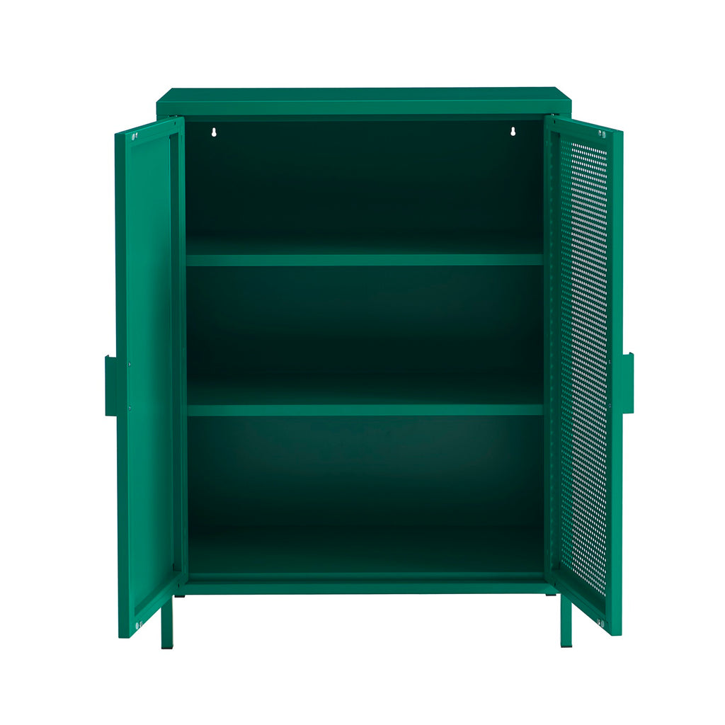 Aparador - Metal - Verde Esmeralda - 2 Puertas