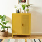 Aparador - Metal - Amarillo Mostaza