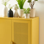Aparador - Metal - Amarillo Mostaza