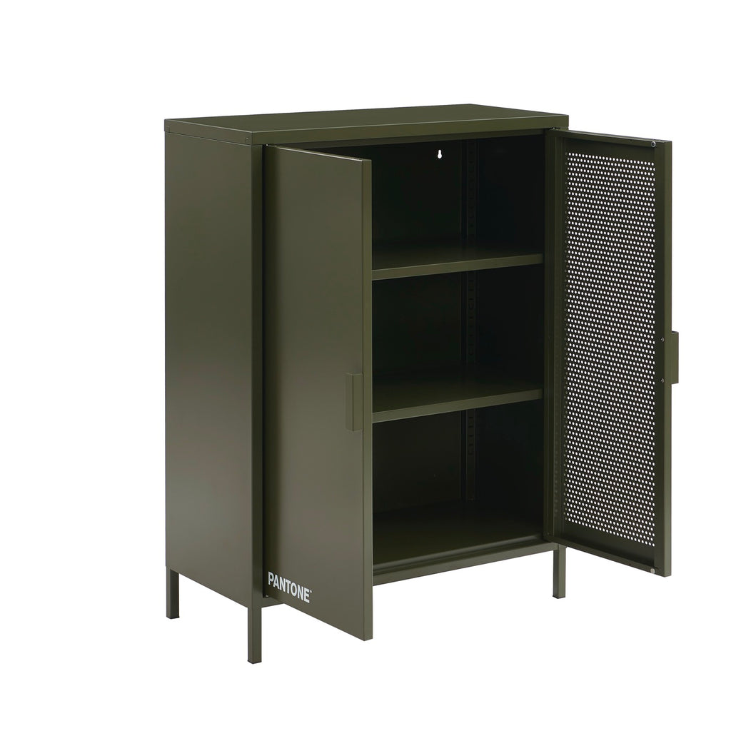 Buffet - Métal - Vert Olive