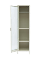 Vestiaire - Beige Sable - Porte En Verre Cannelé