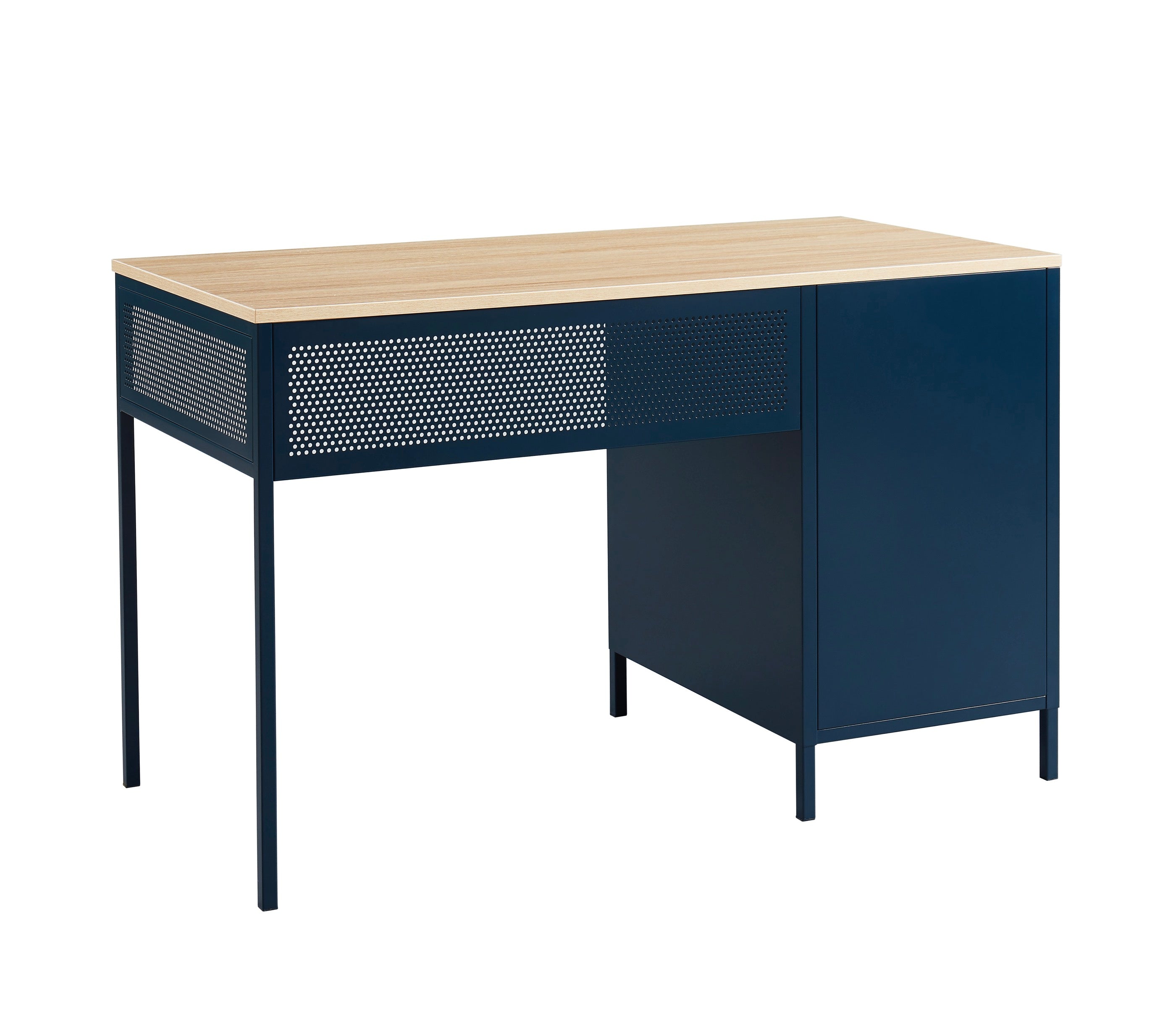 Bureau - Métal - Bleu Nuit