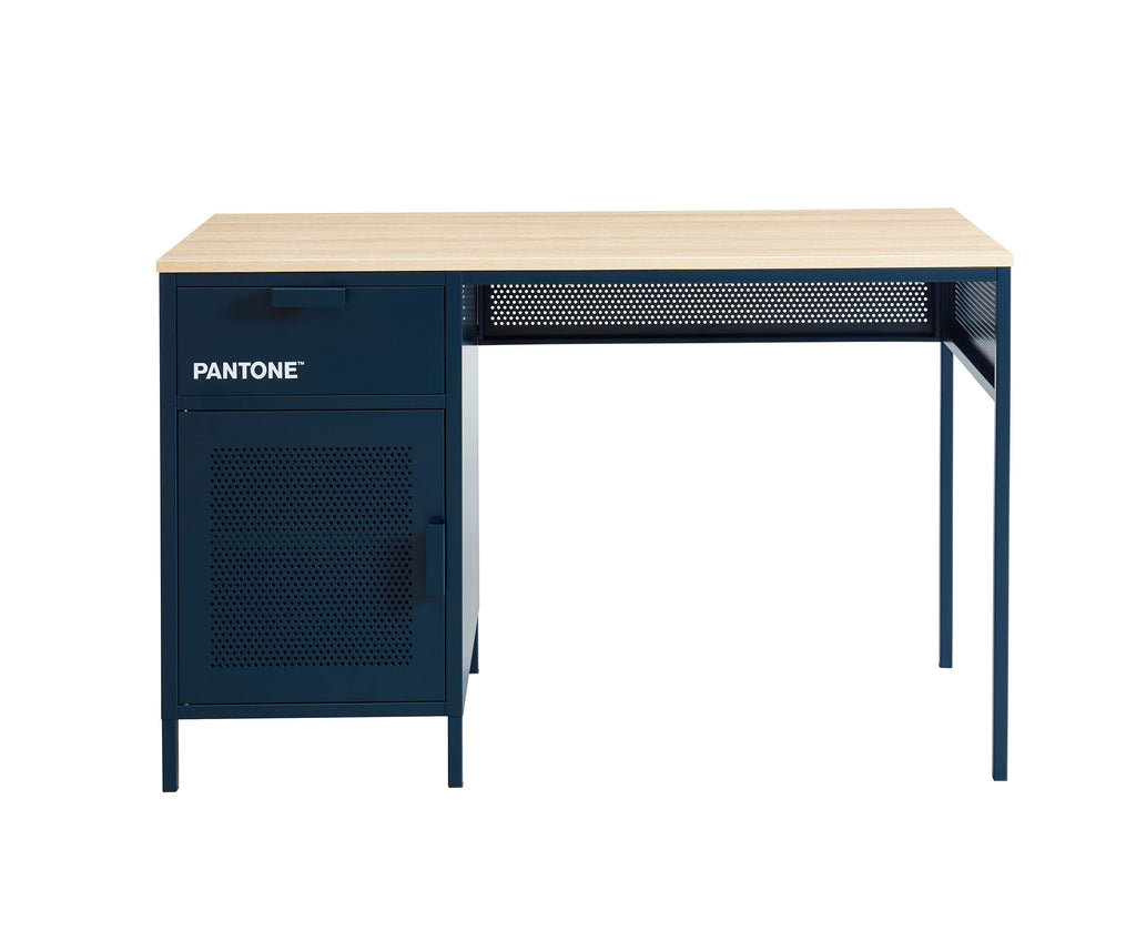Bureau - Métal - Bleu Nuit