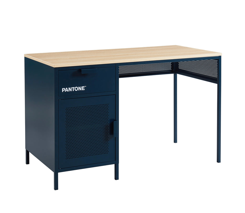 Bureau - Métal - Bleu Nuit