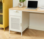 Bureau - Métal - Beige Sable