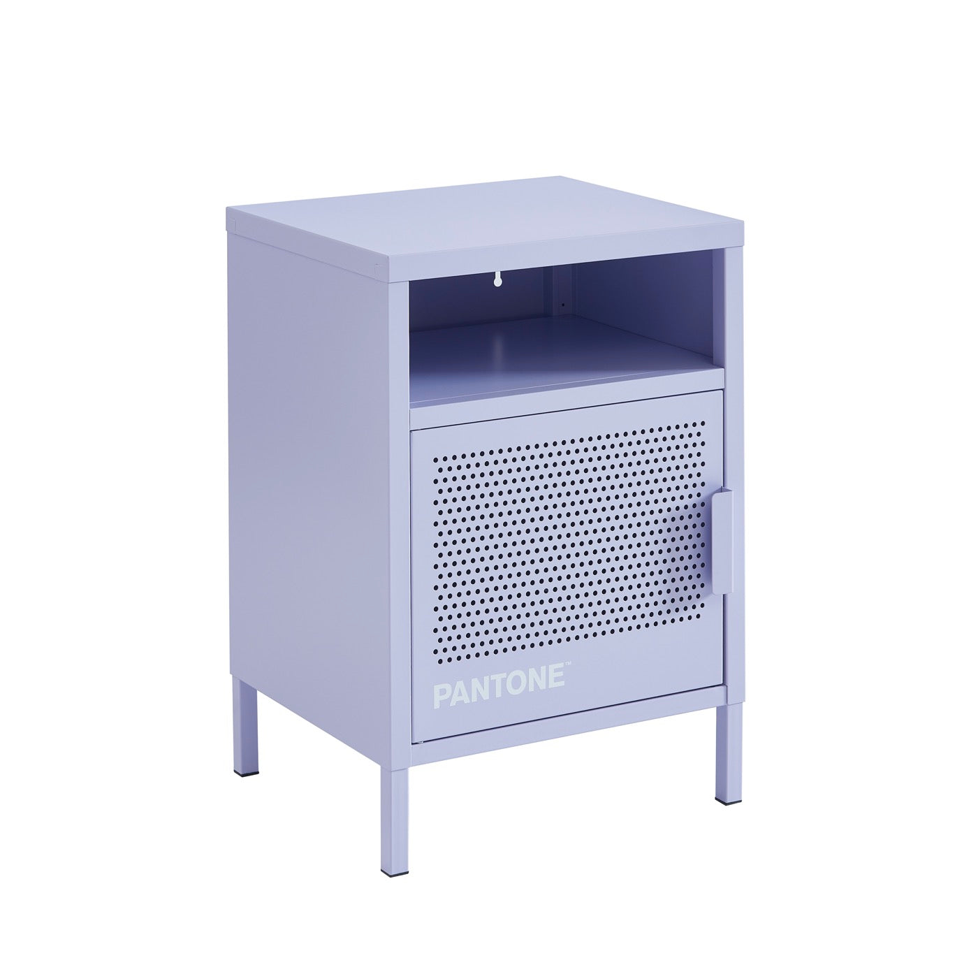 Table De Chevet - Métal - Lilas