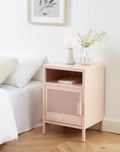 Mesita De Noche - Metal - Rosa Blush