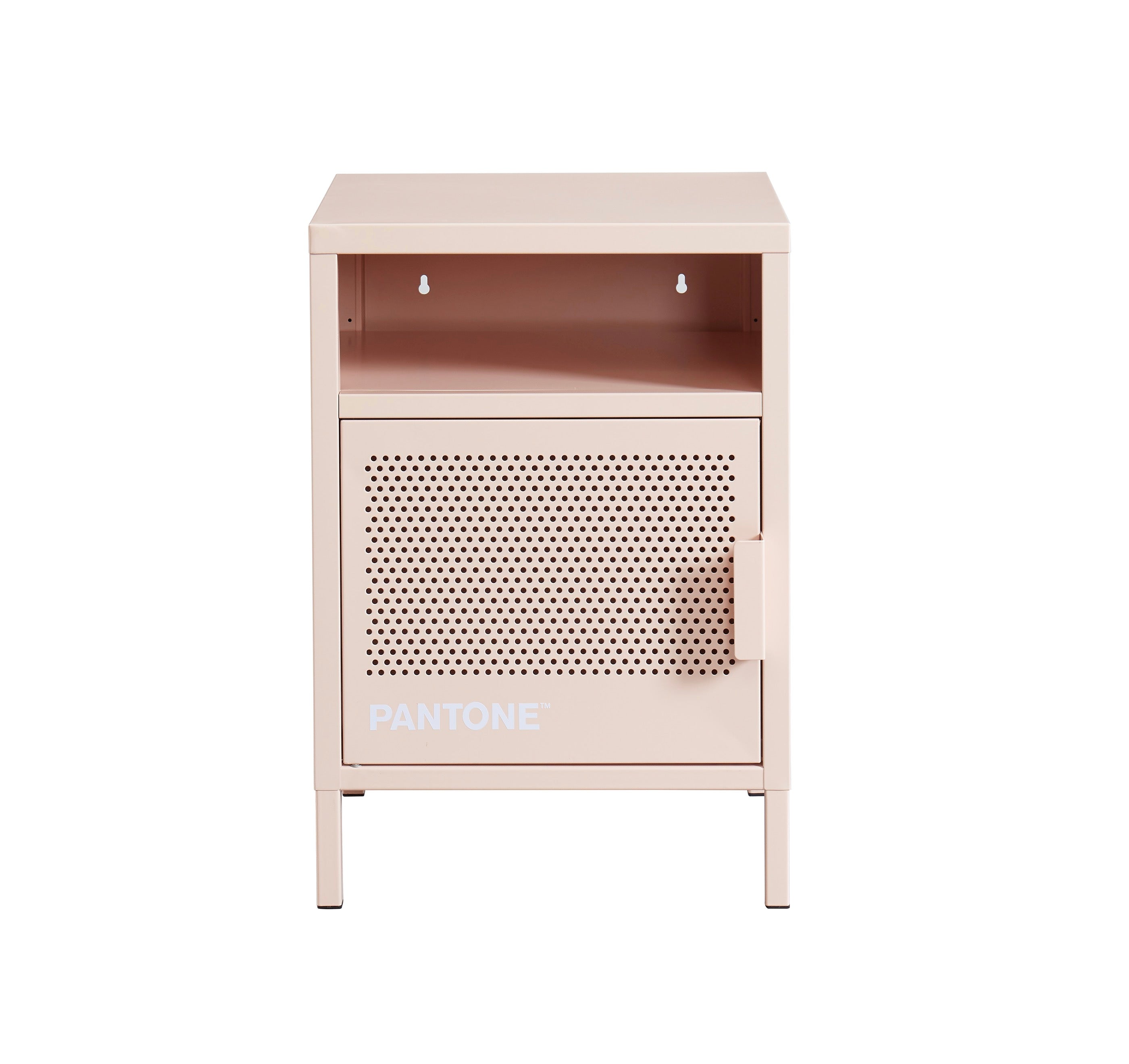 Mesita De Noche - Metal - Rosa Blush