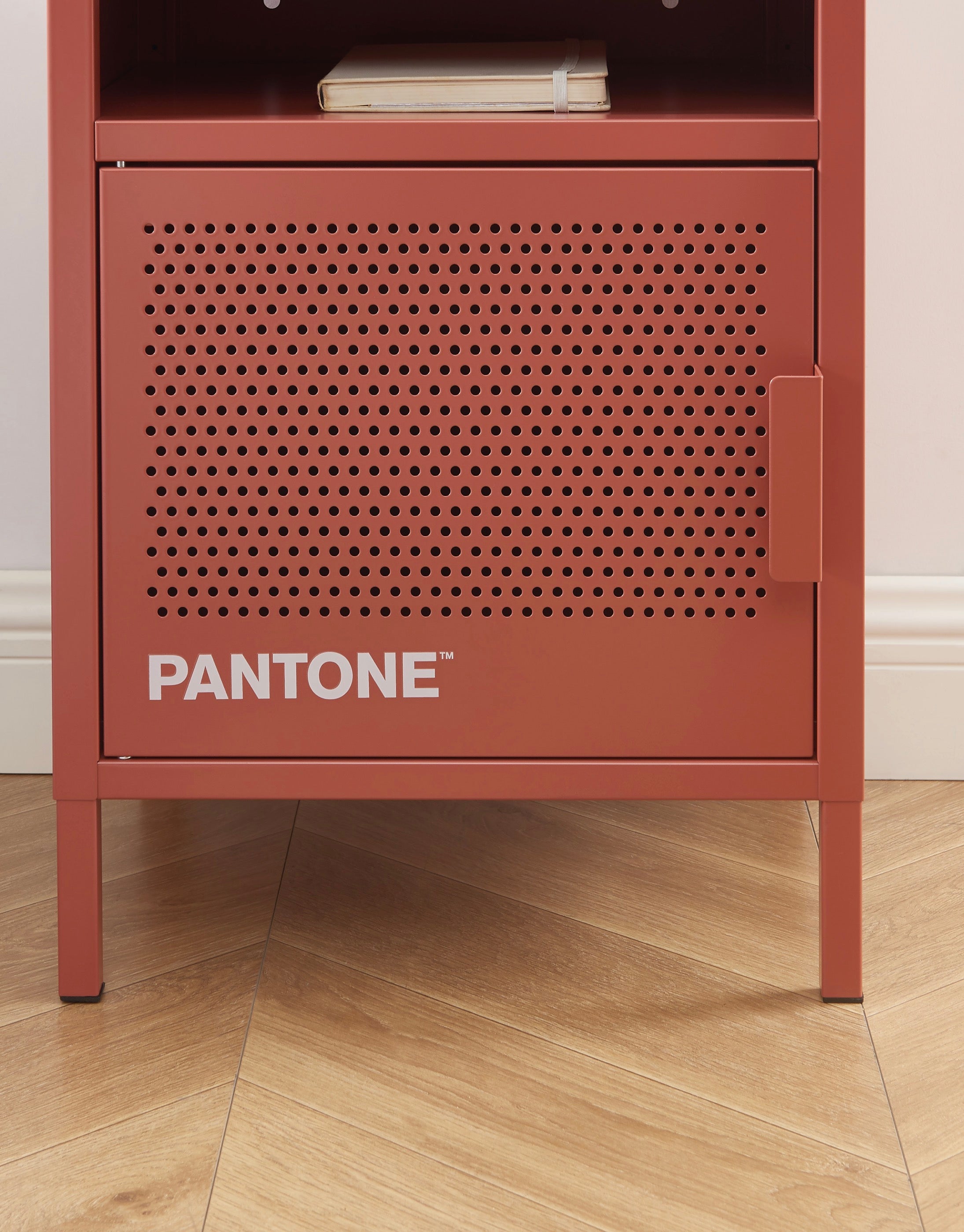 Table De Chevet - Métal - Terracotta