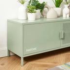 Mueble TV - Metal - Verde Almendra
