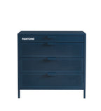 Commode - Métal - Bleu Nuit - 4 Tiroirs
