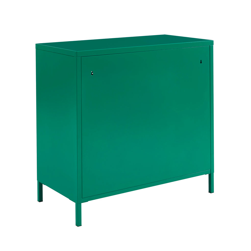 Commode - Métal - Vert Émeraude - 4 Tiroirs