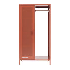 Vestiaire - Métal - Terracotta Avec Penderie