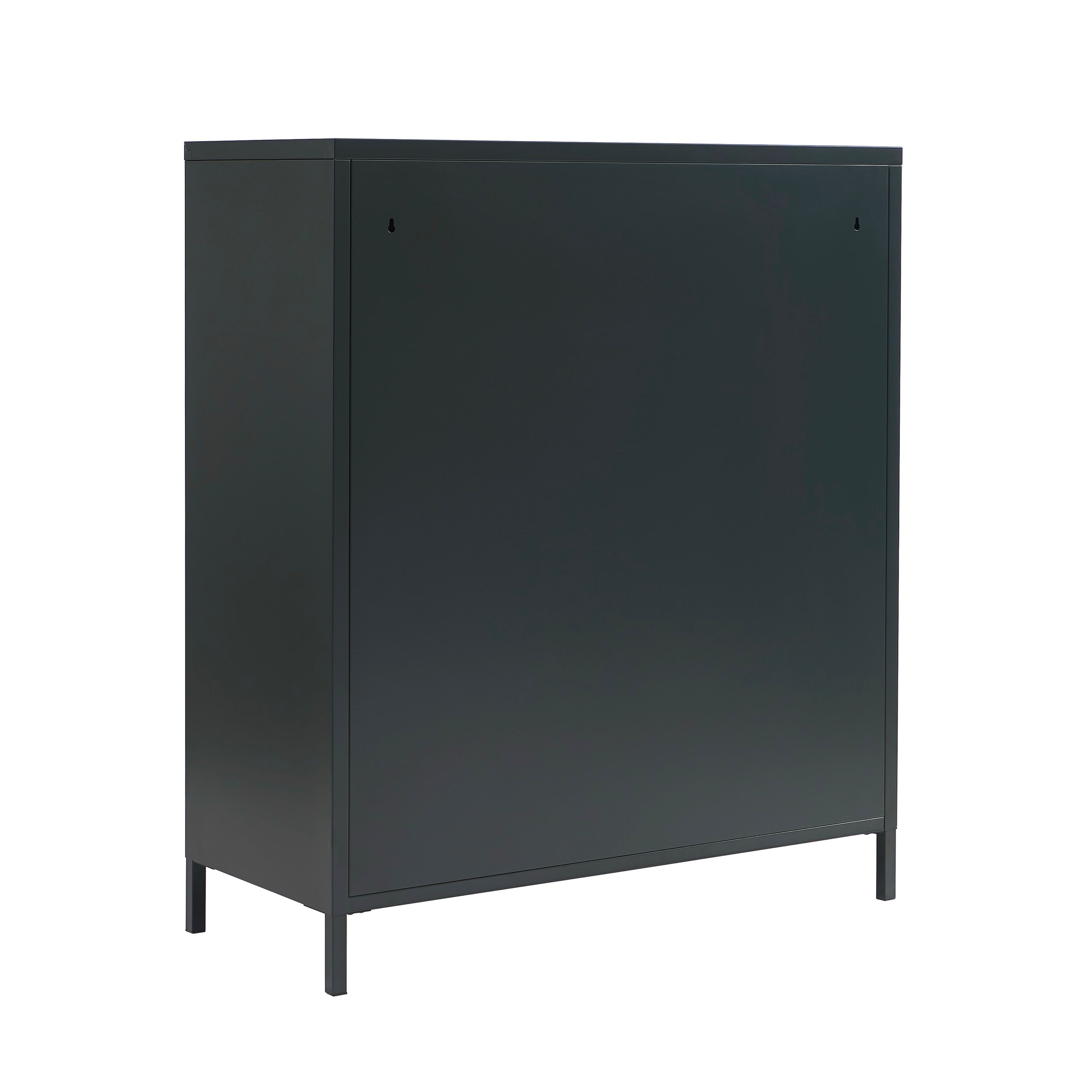Chest of drawers - Metal - Anthracite Gray - 6 Drawers
