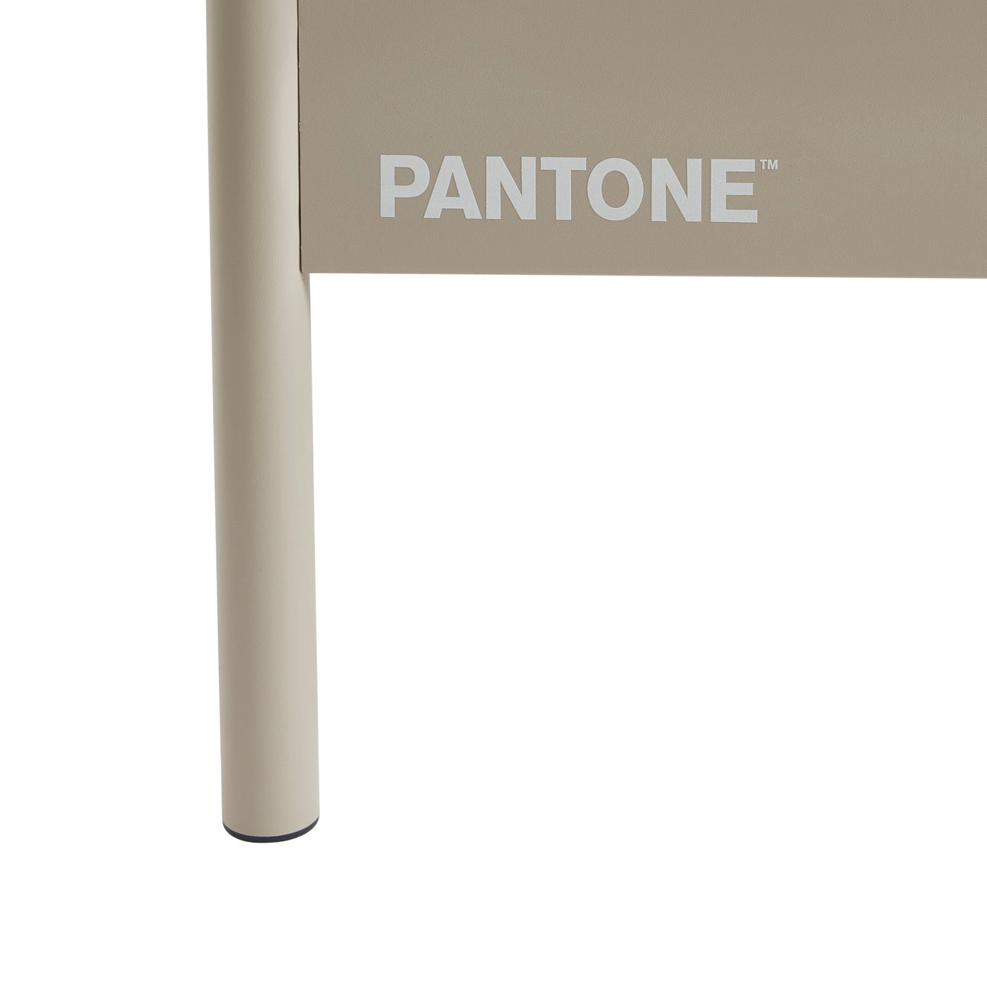 Lit 140x190 - Métal - Taupe - Sommier Inclus