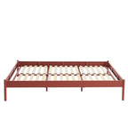 Cama 140x190 - Metal - Terracota - Somier incluido