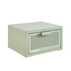 Wall Bedside Table - Metal - Almond Green