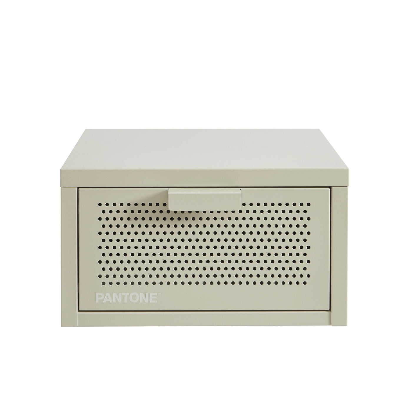 Mesita de Noche de Pared - Metal - Beige Arena