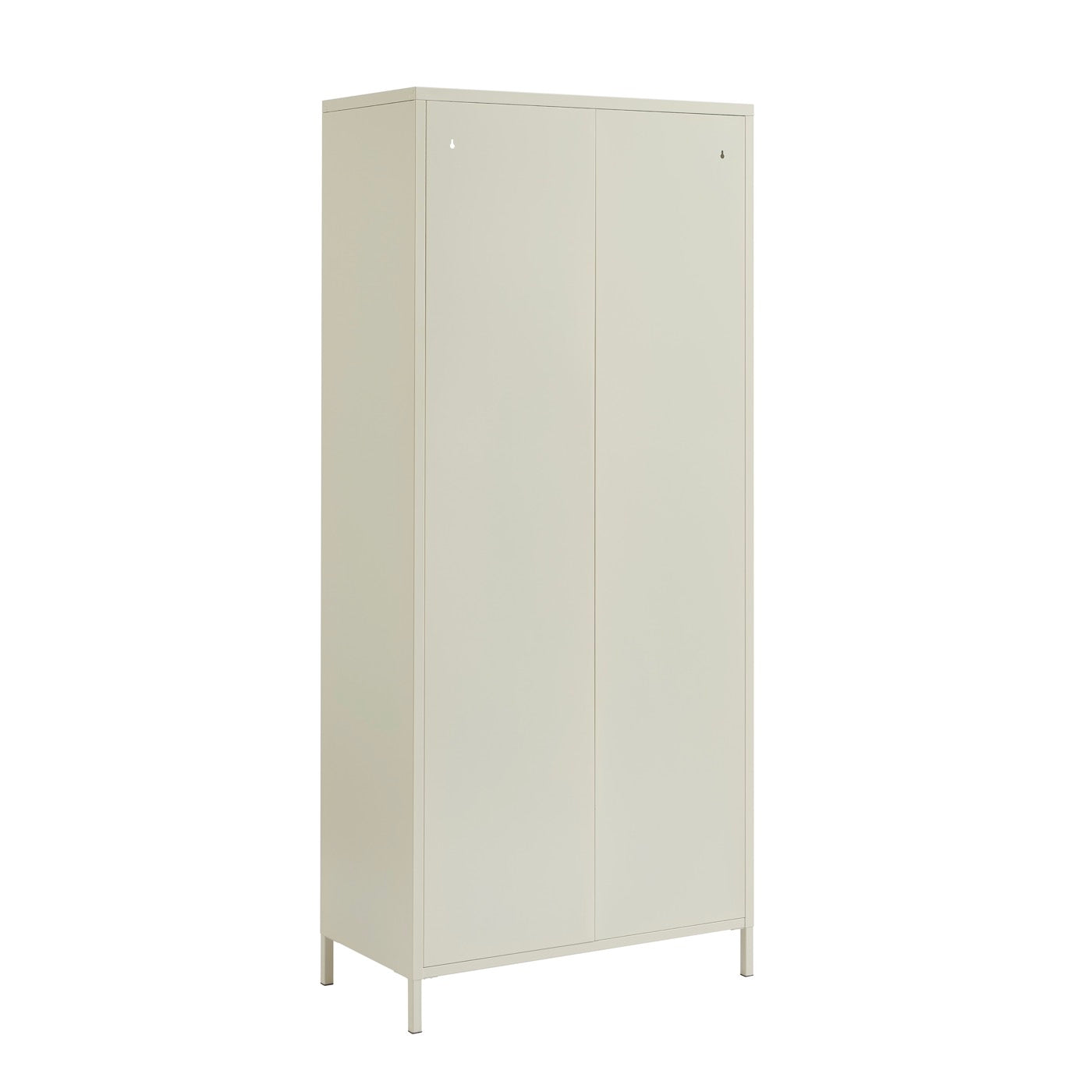 Vaisselier En Verre Cannelé Et Métal - Beige