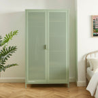 Armoire - Métal - Vert Amande - 2 Portes