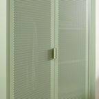 Armoire - Métal - Vert Amande - 2 Portes