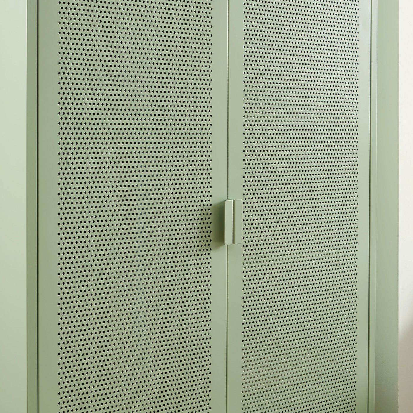 Armoire - Métal - Vert Amande - 2 Portes