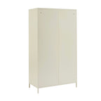 Armoire - Métal - Beige Sable - 2 Portes