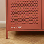 Armoire - Métal - Terracotta - 2 Portes