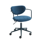 Office Chair - Fabric - Midnight Blue - With Casters