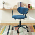 Office Chair - Fabric - Midnight Blue - With Casters