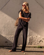 Billy Black Trousers