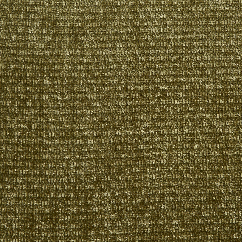 Paola - Chairs - Chenille Fabric - Green Solid Oak Leg