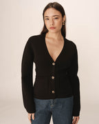 Paolino Black Cardigan
