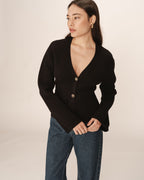 Paolino Black Cardigan