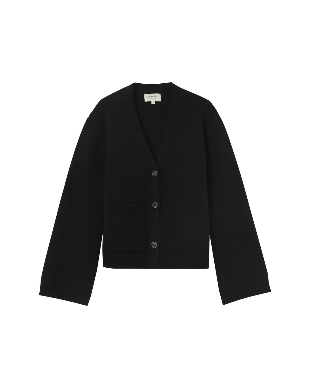 Paolino Black Cardigan